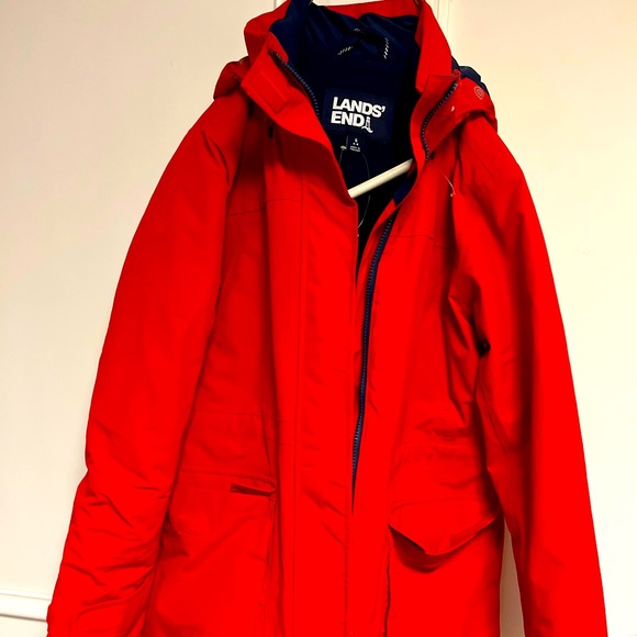 Lands' End Jackets & Blazers - Lands End Womens Small Ski jacket.   Barely worn!